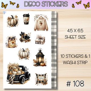 DECO STICKERS # 108