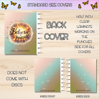 Option # 3 Laminated Covers & Sticker Storage Covers