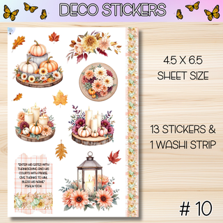 DECO STICKERS # 10