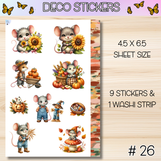 DECO STICKERS # 26
