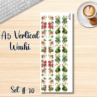 Set # 10      A5 Vertical Washi