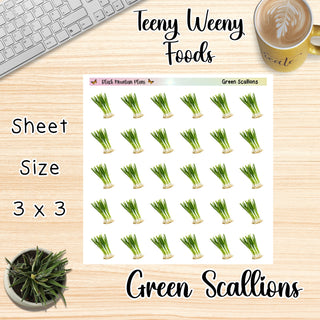 GREEN SCALLIONS Teeny Weeny Foods