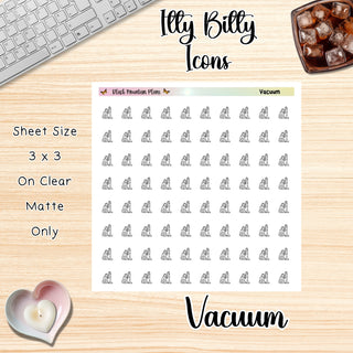 VACUUM  Itty Bitty Planner Icons