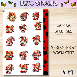 DECO STICKERS # 81