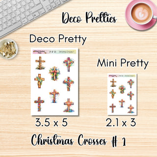 CHRISTMAS CROSSES # 1