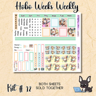 Kit 12     Hobonichi Weeks Weekly Kit