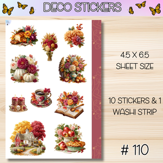 DECO STICKERS # 110