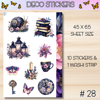 DECO STICKERS # 28