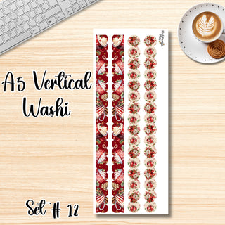 Set # 12      A5 Vertical Washi