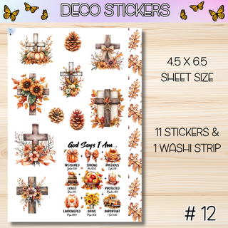 DECO STICKERS # 12