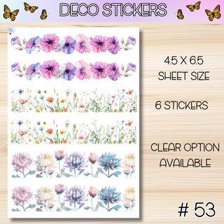 DECO STICKERS # 53