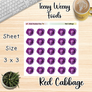 RED CABBAGE Teeny Weeny Foods