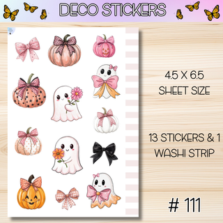 DECO STICKERS # 111