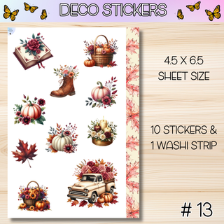 DECO STICKERS # 13