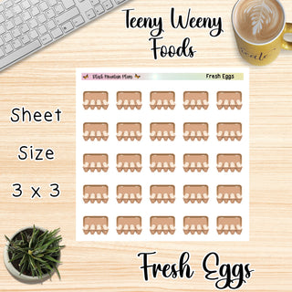 FRESH EGGS Teeny Weeny Foods