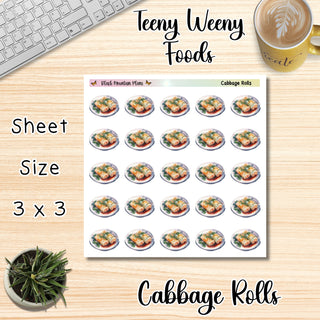 CABBAGE ROLLS Teeny Weeny Foods