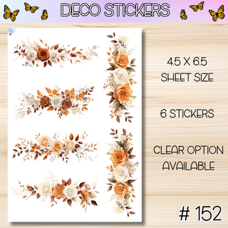DECO STICKERS # 152