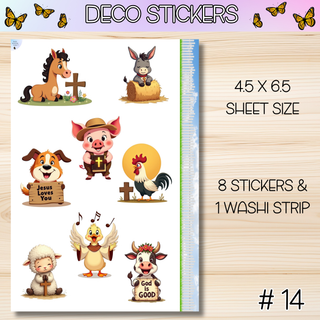 DECO STICKERS # 14