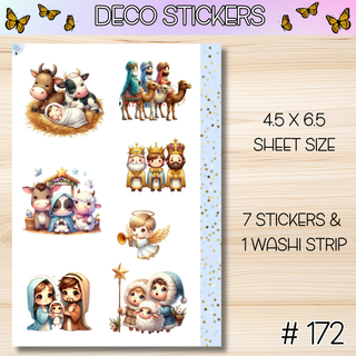 DECO STICKERS # 172