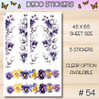 DECO STICKERS # 54