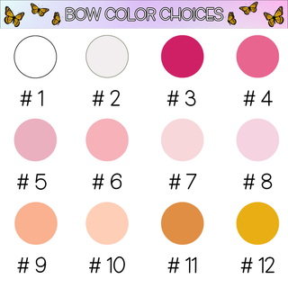 Triple Bow Embellished Planner Paper Clips
