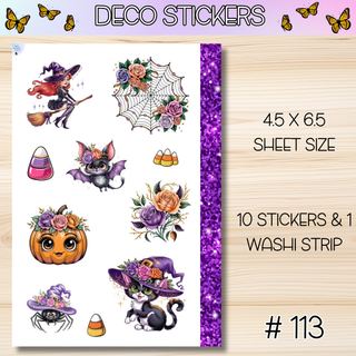 DECO STICKERS # 113