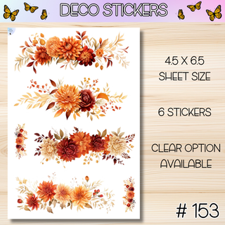 DECO STICKERS # 153