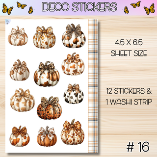 DECO STICKERS # 16
