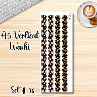 Set # 16      A5 Vertical Washi