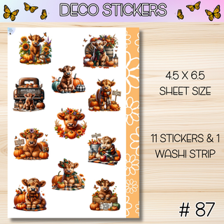 DECO STICKERS # 87