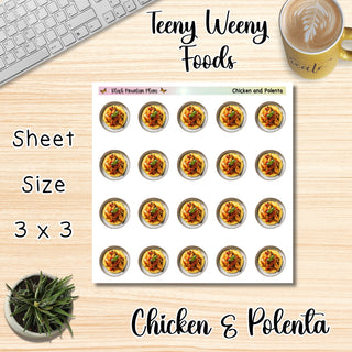 CHICKEN & POLENTA Teeny Weeny Foods