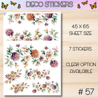 DECO STICKERS # 57