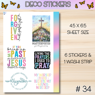 DECO STICKERS # 34