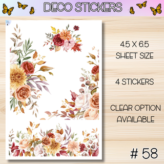 DECO STICKERS # 58