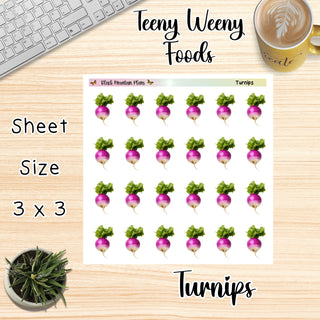 TURNIPS Teeny Weeny Foods