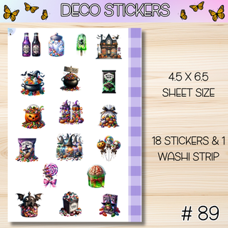 DECO STICKERS # 89