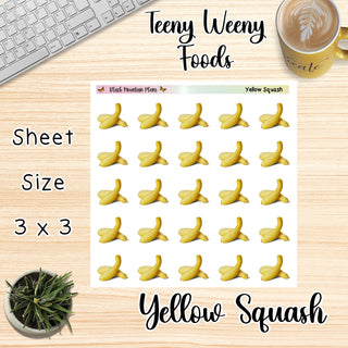 YELLOW SQUASH Teeny Weeny Foods