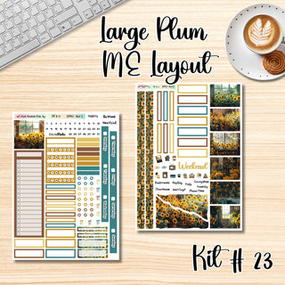 Kit 23      Large Plum Paper ME Layout