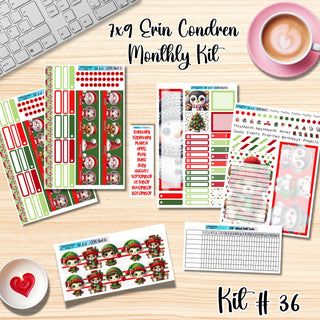 Kit 36       7x9 Erin Condren ANY Month Planner Kit