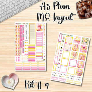 Kit # 9       A5 Plum Paper ME Layout