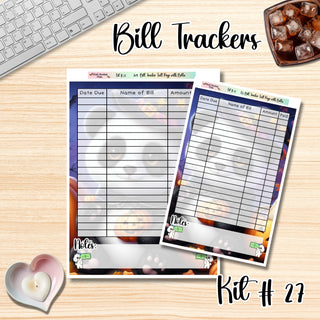 Kit 27    Full Page Bill Tracker