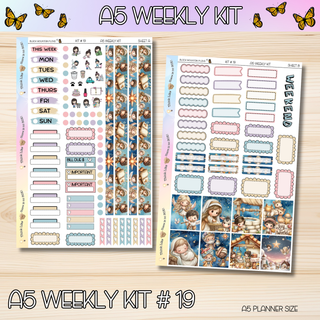 Kit # 19 A5 Weekly Kits