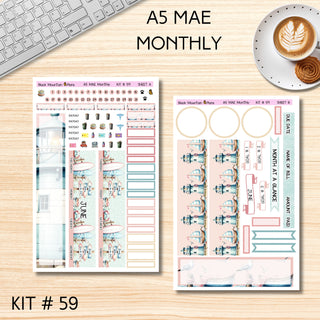 Kit 59          A5 MAE Monthly
