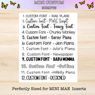 Mini Custom Scripts