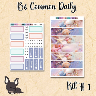 Kit # 1    B6 Common Planner Daily Kit
