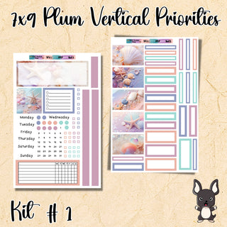 Kit # 1          Plum Paper Vertical Priorities