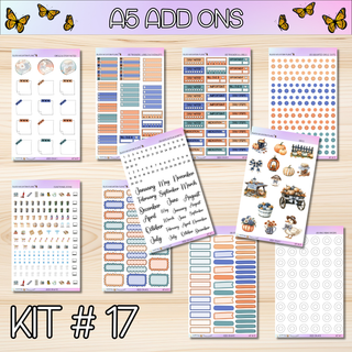 Kit # 17 A5 Add Ons