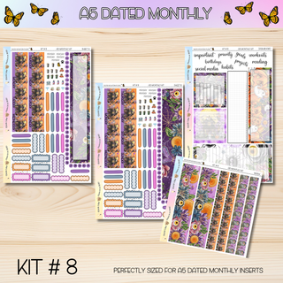 Kit # 8 A5 DATED Any Month Monthly Kits