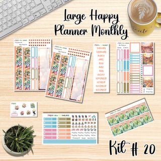 Kit 20   Large Happy Planner ANY Monthly Kit