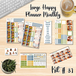 Kit 31   Large Happy Planner ANY Monthly Kit